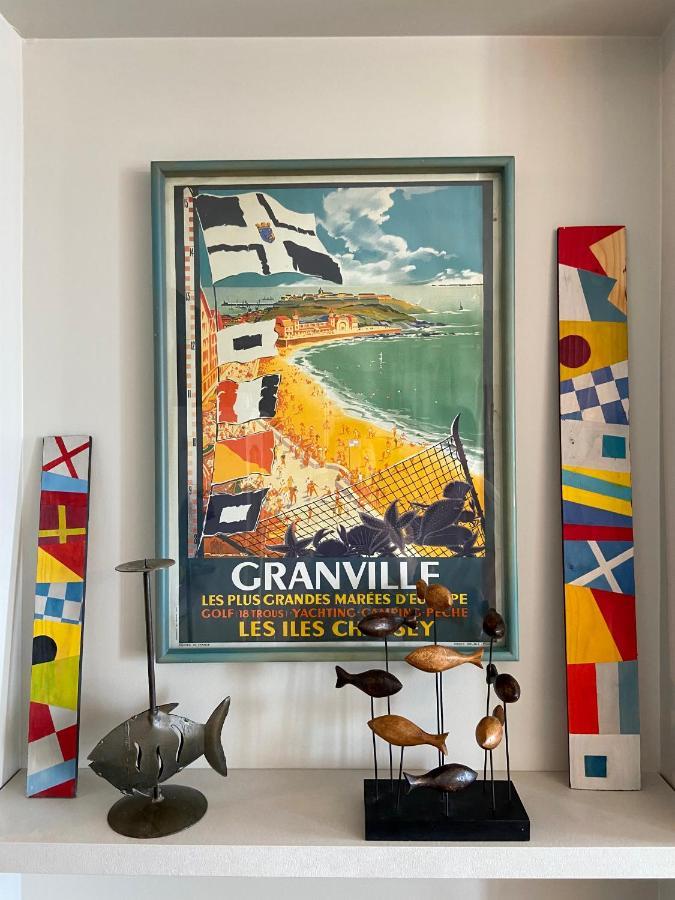 Le Petit Logis - Vue Mer Granville Eksteriør billede